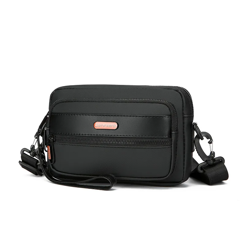 Men's Waterproof Crossbody Bag Casual Commuter Messenger Bag for Outdoor Travel Business Daily Use