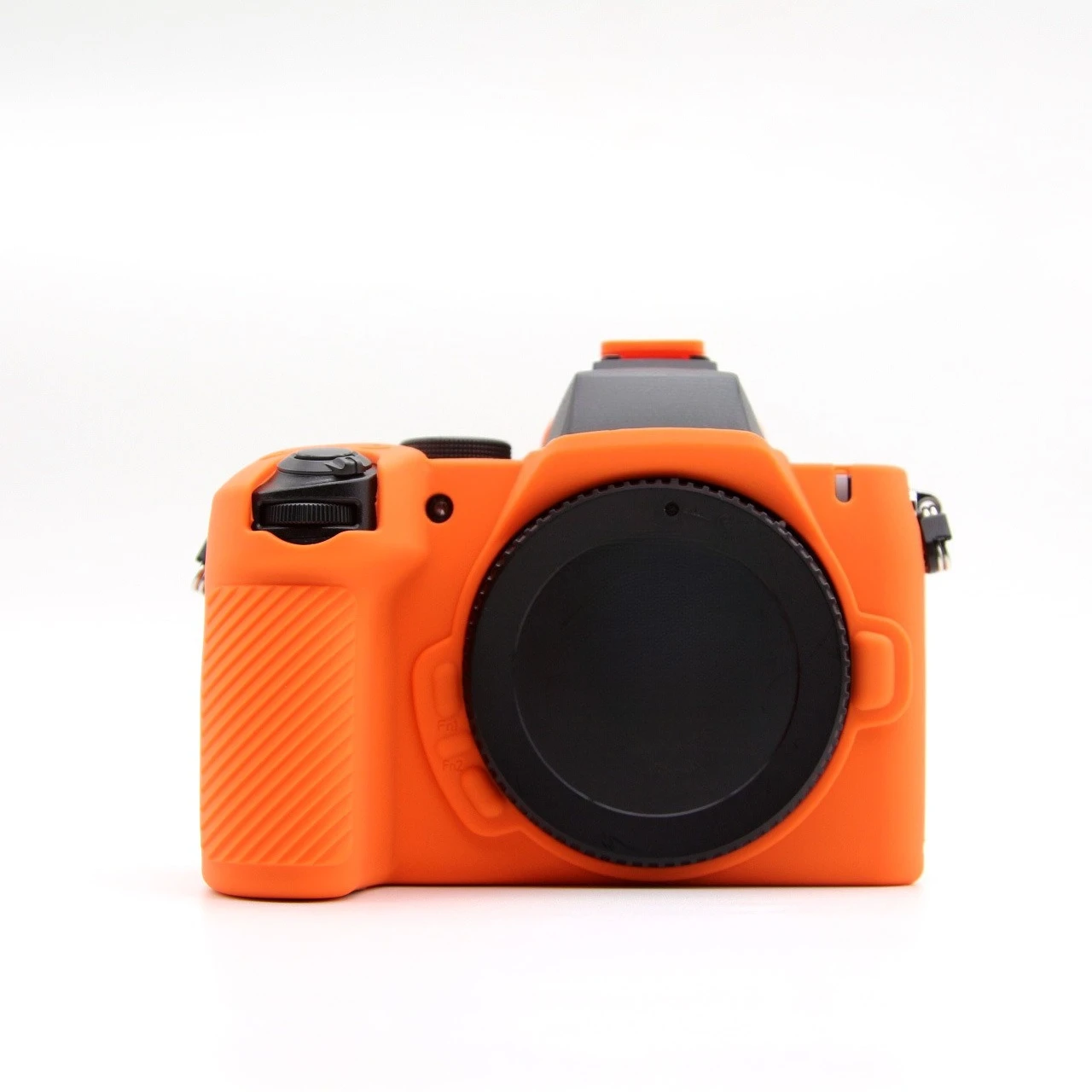 Nikon Z50II Z50-II용, 부드러운 실리콘 보호 케이스 실리콘 커버 내마모성 및 충격 방지 + 강화 유리 LCD 보호 필름
