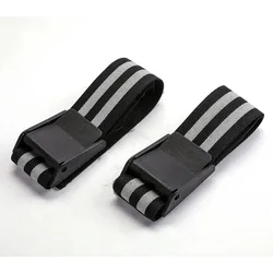Blood Flow Restriction Training Bands for Fitness and Bodybuilding (Black)