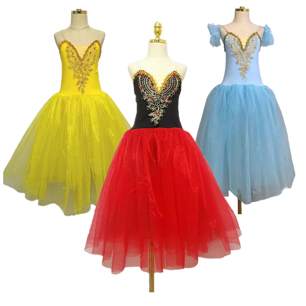 New Girls Ballet Dance Skirt Children's Professional Ballet Costume Performance TUTU Skirt ballet skirts girls dance costumes tutu skirt