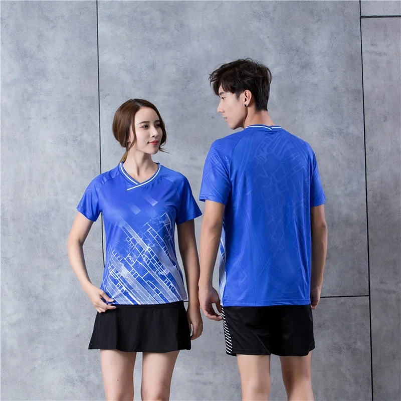 Sports Clothes Short Sleeve Long Sleeve T Shirt Men Women Tennis Badminton Table tennis Jerseys Uniform
