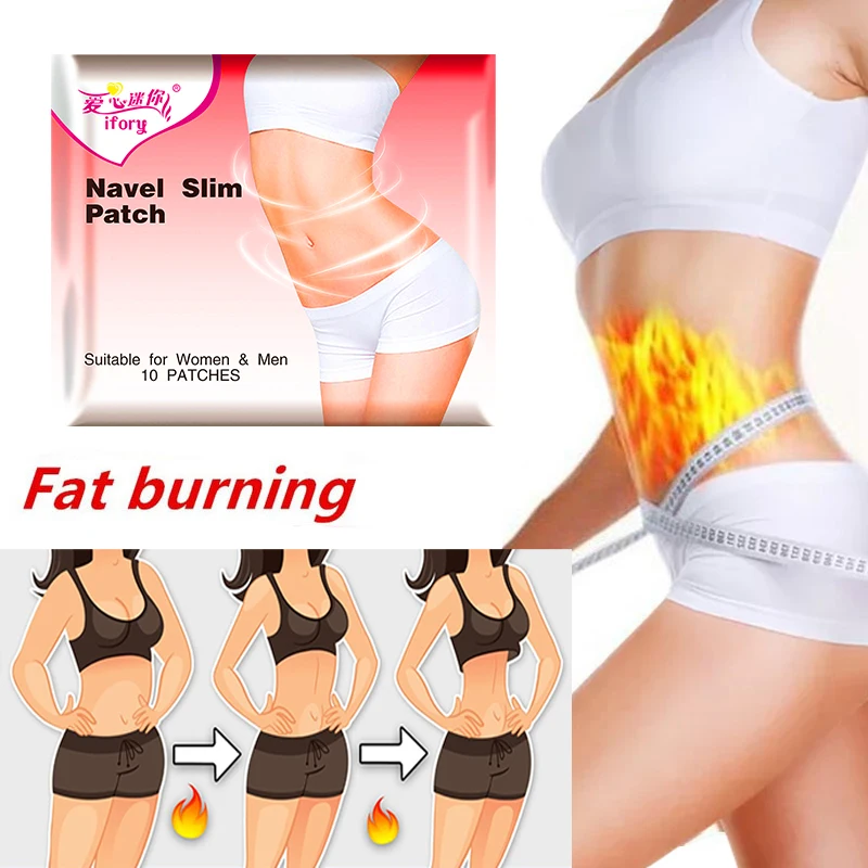 Weight Loss Products Massage Cream Body Repairing Patches Ifory 20 Pieces/2 Bags Fat Burner Weight Loss Patch Slimming Navel Stick Natural Slimming Diet Products Body Slim Cream