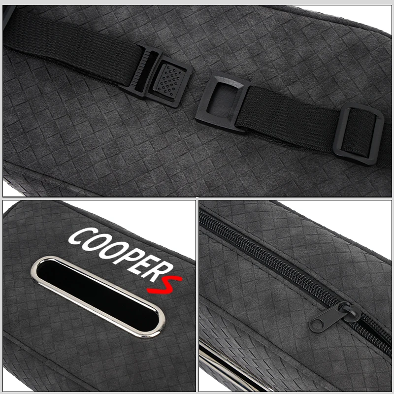 미니 자동차 티슈 오거나이저 가방 종이 타월 보관함 액세서리 Cooper R56 R53 R50 F56 R52 F54 F57 R57