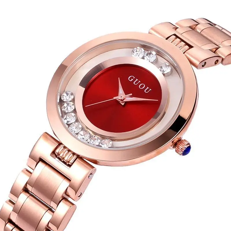 Fashion Top Guou Brand Women's Casual Watches Ladies Watch Luxury