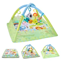 Cadre de Fitness multifonctionnel pour bébé, tapis de jeu pour bébé, couverture de jeu rampant, support de Fitness pour nouveau-né, tapis pour tout-petits, jouets pour bébé, cadeau 3