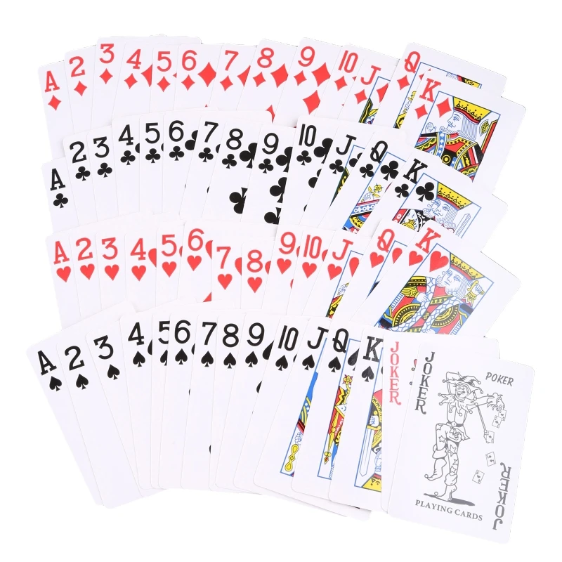 Playing Cards 54 Pcs Cards Playing Cards Paper Game Card Game Board