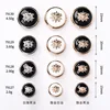 10pcs Retro Crown Metal Buttons For Clothing Sewing Accessories DIY Designer Luxury Sweater Overcoat 15mm Button Craft Supplies 2