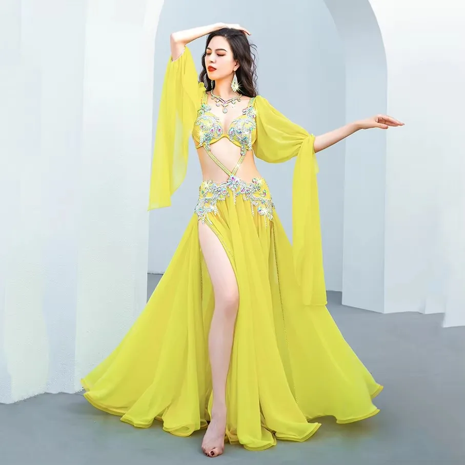 女性のためのegyptianベリーダンスコスチュームセット、popsong