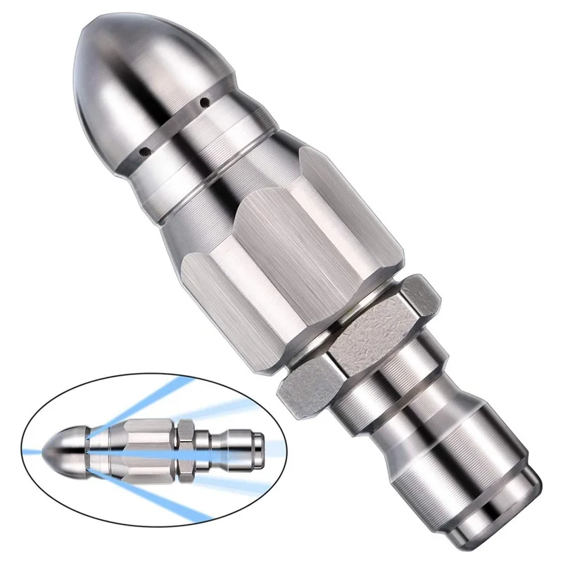 Ugello Per Tubo Da Giardino, Spruzzatore Ad Alta Pressione Con 10 Modalita Ugello Per Irrigazione Di Prati E Piante~p134681804