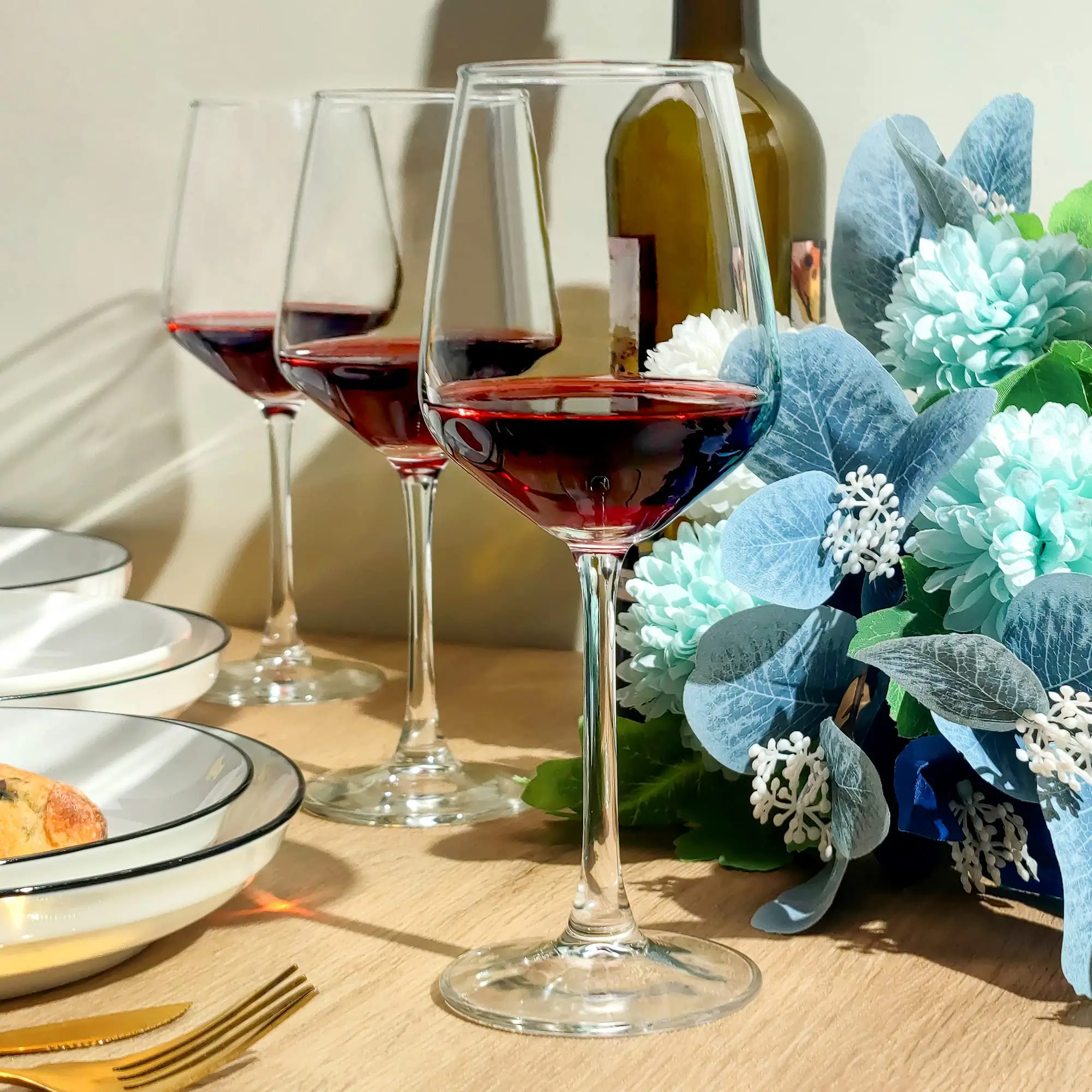 Clear Wine Glass Set (6pcs) 3