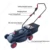 Electric Lawn Mower Hand Push Grass Cutting Machine Household Lawn Mower 2000W Grass Trimmer For Garden Courtyard With 10m Wire 6