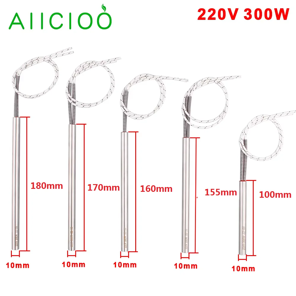 220v ไฟฟ้าเม็ด Igniter เครื่องทําน้ําอุ่น 300w ปลั๊กเรืองแสงเตาไม้อะไหล่ 100/155/160/170/180 fire Starter องค์ประกอบความร้อน 1