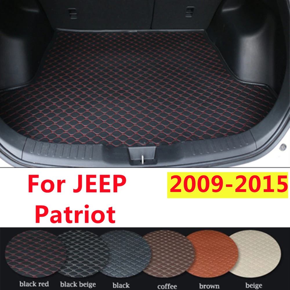 

SJ Custom подходит для JEEP Patriot 2009-10-13-14-2015 водонепроницаемый автомобильный коврик для багажника авто задний поднос для ботинок поднос для ковров