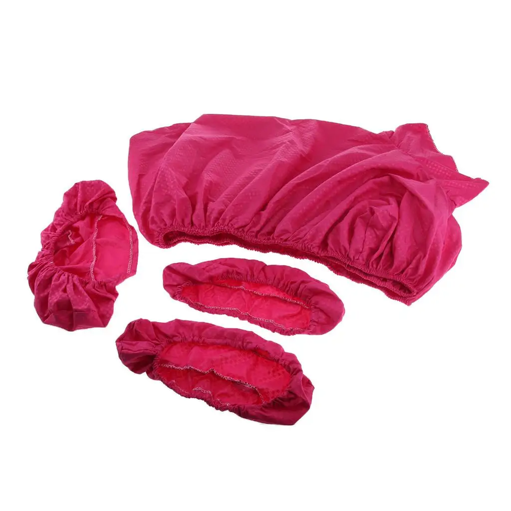 Massage Table Sheet 3pcs Washable Set 185cm Includes Flat and Fitted Sheets Face Cradle Cover & Hand Pad