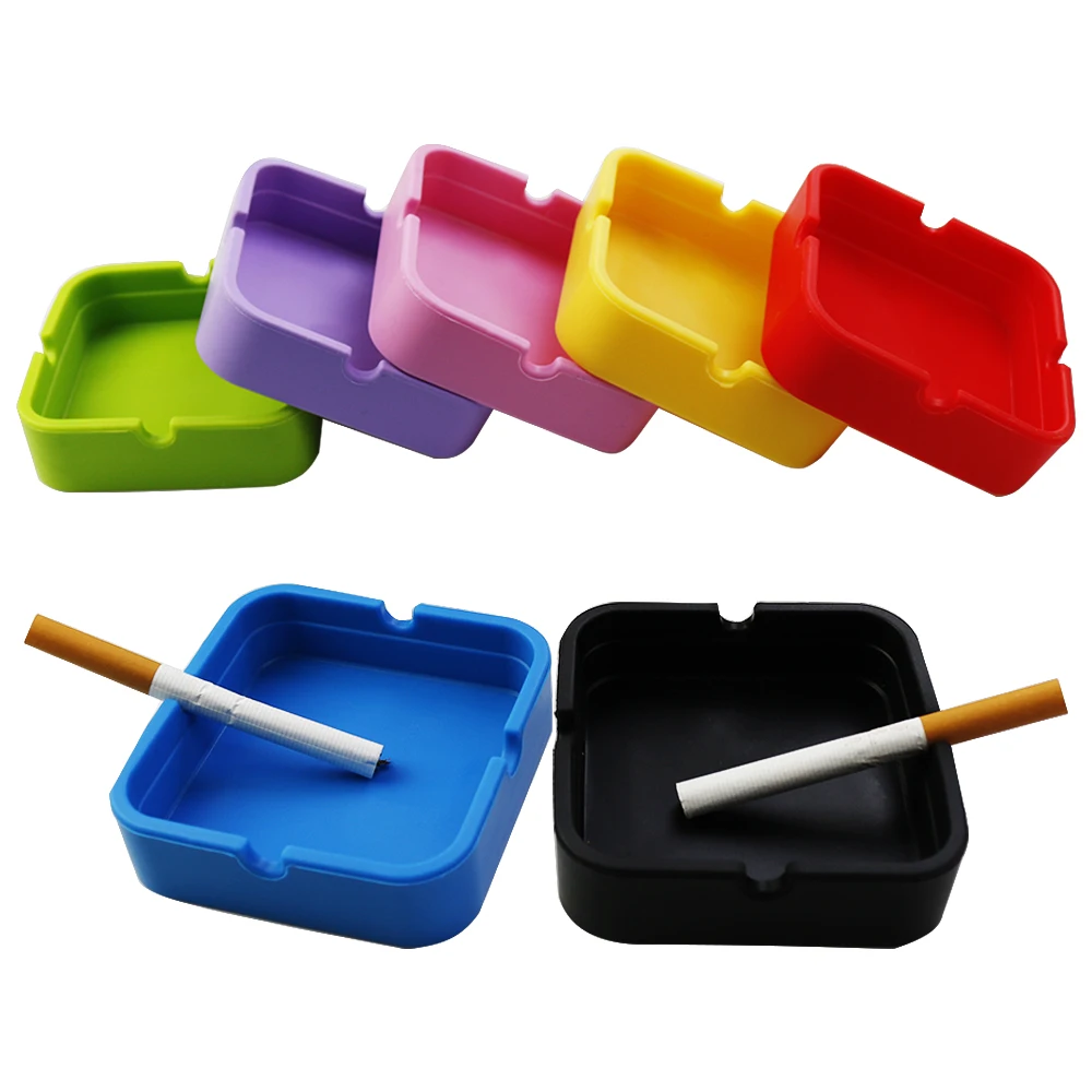 Silicone Ashtray 8CM 1Pcs silicone ashtray