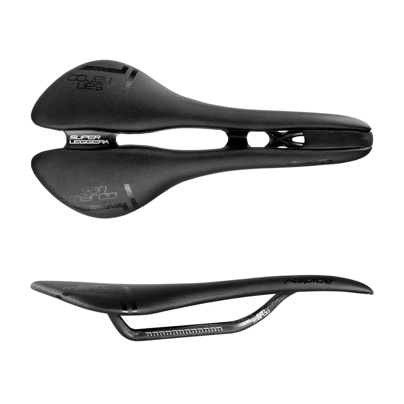San marco mantra sattel Carbon faser rennrad sattel 114g 278X131mm Vordersitz Matte Prostata sattel Fahrrad zubehör – Detail 16