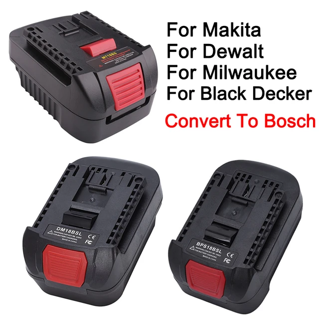 Black Decker Makita Battery Adapter  Battery Convert Adapter Black Decker  - Battery - Aliexpress