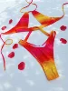 Sexy Bikini Halter Swimwear Hollow Out Swimsuit Women Sexy Bathing Suit 2024 Summer Biquini Bandage Beach Suit
