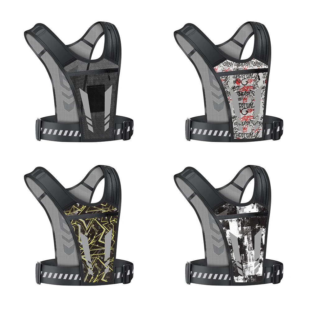 Running Phone Holder Cycling Vest Chest for Men Women