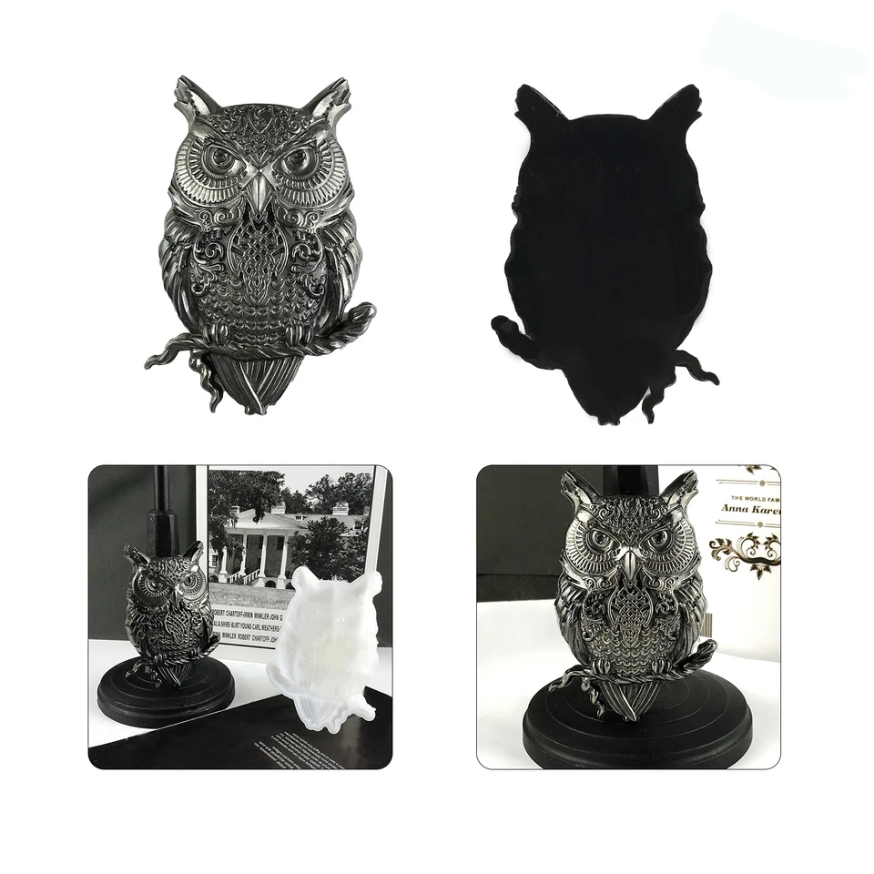 Molde De Rina Epoxi De águila Téreo 3D, Colgante De Pared De Búho De águila DIY, Decoración De Critorio, Molde De Silicona, Herramientas De Decoración Del Hogar - AliExprs 15