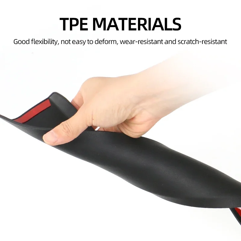 Front Rear Door Sill Protector Tesla Model 3 Guard Anti-Scratch Cover Model3 TPE Protection Interior Accessories door sill sticker door sill plate