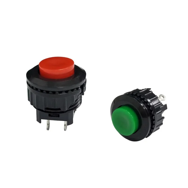 Small round button Key switch DS-500 press open lockless self-reset hole 14mm