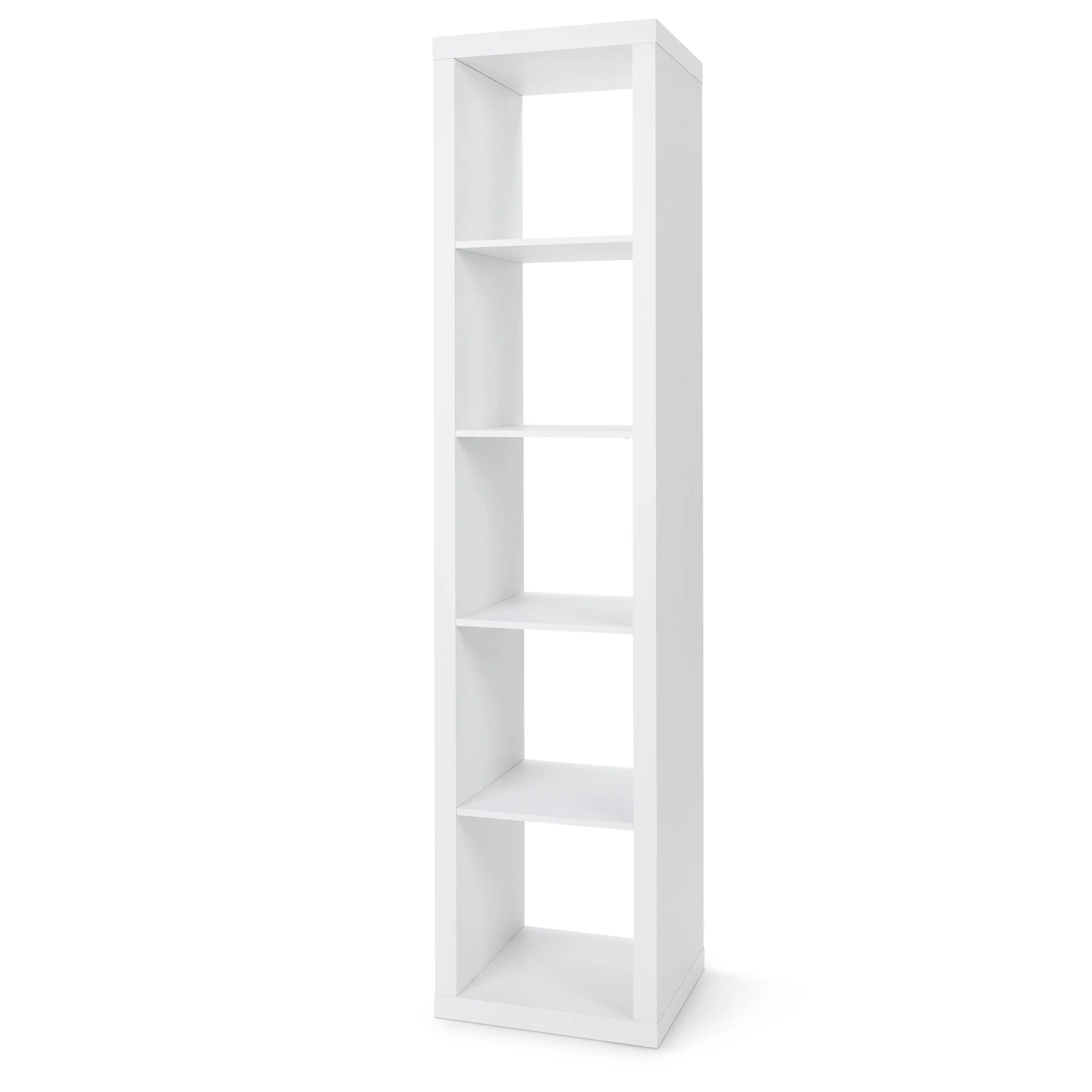 

Better Homes & Gardens 5-Cube Vertical Storage Organizer, White Texture furniture storage cabinet living room cabinets