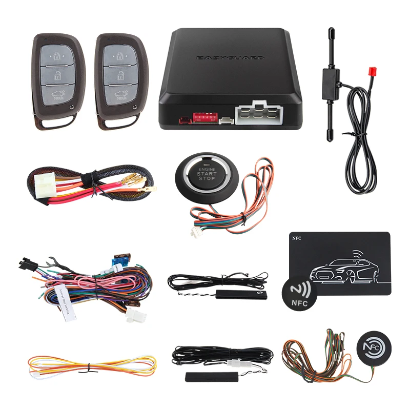 EASYGUARD PKE keyless entry universal car alarm auto start
