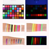 Kit de peinture corporelle et visage professionnelle 54 couleurs pour fêtes ﻿ Kit de peinture pour le visage à base d'eau, non toxique, palette de peinture pour adultes 2