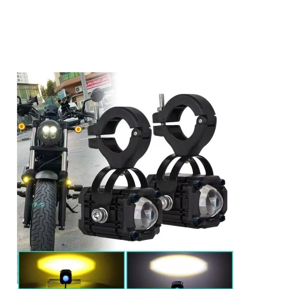 Motorcycles Headlight Fog Light Led Auxiliary Driving Lamp Universal For BMW R 1200GS R1250GS ADV F800GS K1600 Honda CRF1000L