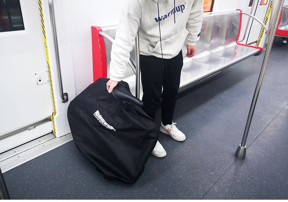 Rhinowalk 14' 16' 22' Folding Bicycle Storage Bag 210D Waterproof Dust Cover Lightweight Portable Bike Loading Bag RF162 (12)