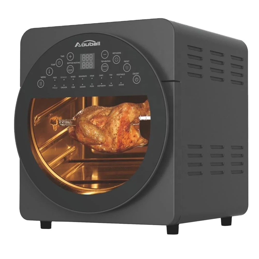 2022 Family Electric Hot Digital Multifunctional Healthy No Oil Nonstick Brand Air Fryer custom logo oil free digital electric toaster stainless steel biggest family and party size 25l air fryer oven