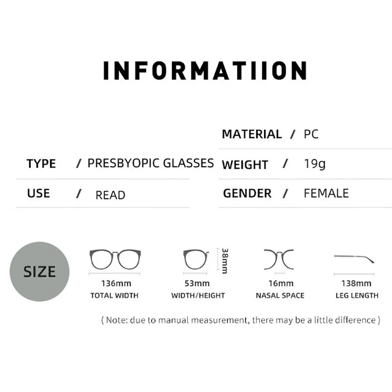 Ahora Elegant Lady Reading Glasses For Women Retro Presbyopia Eyeglasses With Diopters +1.25 +1.75 +2.25 +2.75 +3.25 +3.75 +6.0 6