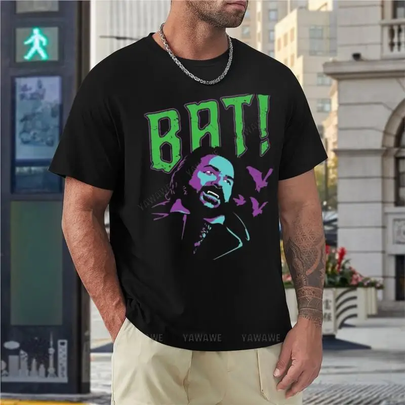 t-shirt men cotton What We Do In The Shadows - BAT!! T-Shirt cute tops summer top mens clothing summer t-shirt for man