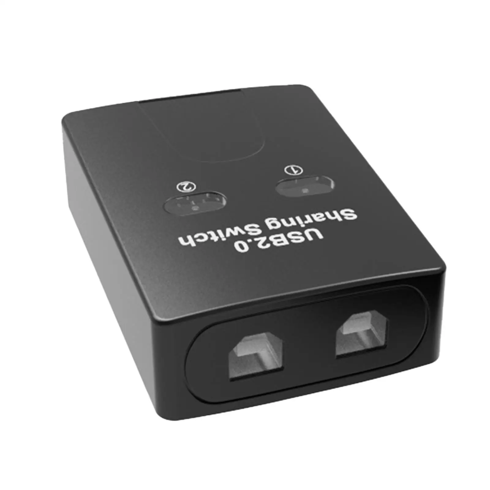Printer Sharing Switch 2 in 1 Increased Work Efficiency Plug and Play Switch Selector for U Disk Computer Keyboard Mouse