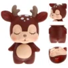 Creative Deer Piggy Bank Cartoon Coin Bank Money Holder Saving Pot (Pink) 6