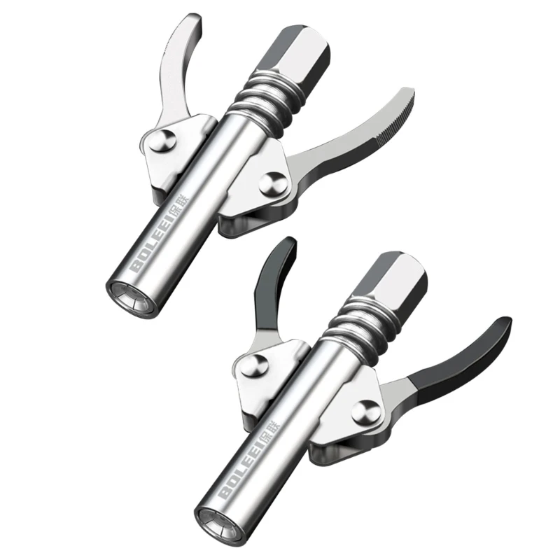 

Upgraded GreaseGun Coupler Quick Lock & Release Upgraded GreaseGun Durable