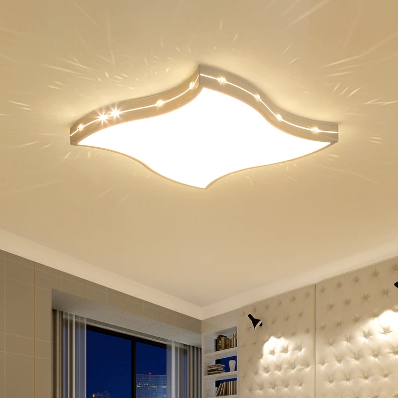 

Hot Bedroom Study Room Childern Kid Room Ceiling Lights Modern Led Ceiling Lamp White Color Fixtures