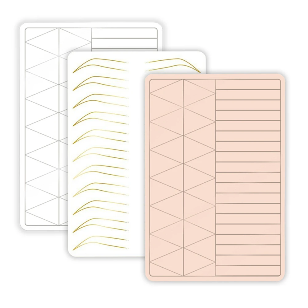 

10 шт. микроблейдинг, 2-сторонняя Толстая силиконовая татуировка, брови и губы, тренировка кожи, Перманентный макияж, искусственные инструменты для татуировки