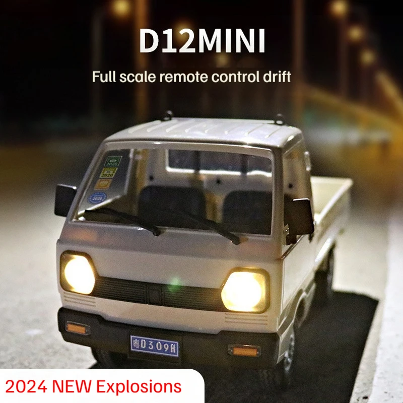 Simulation RC Cars D2mini pickup truck Full scale of small truck drift remote control high-speed vehicle Remote Control Toys 3