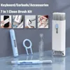 7 in 1 Cleaning Kit Computer Keyboard Cleaner Brush Earphones Cleaning Pen For AirPods iPhone Cleaning Tools Keycap Puller Set 1