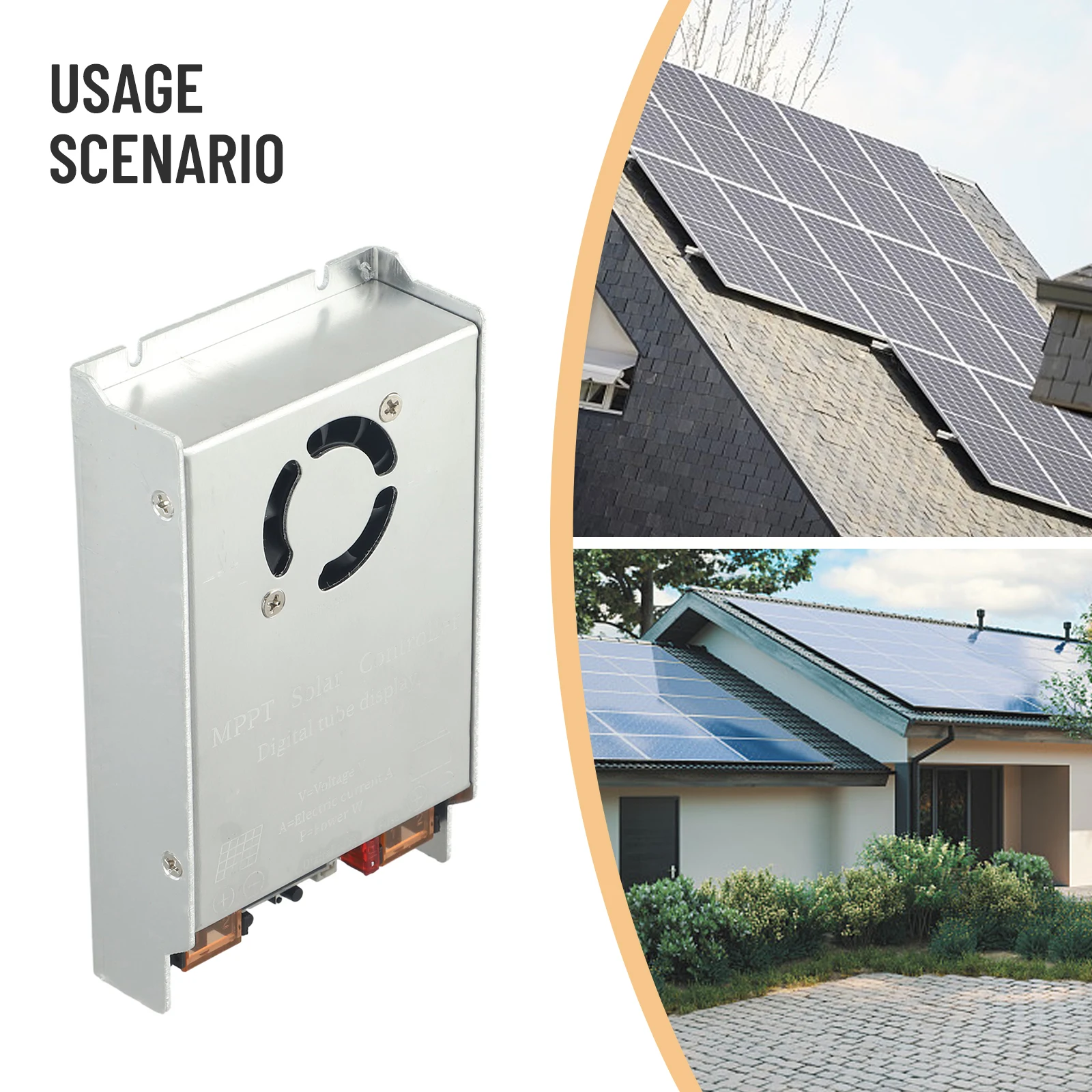 MPPT 솔라 부스트 컨트롤러, 솔라 패널 스텝 업 충전기, 납산, LiFePO4, 리튬 배터리용, 12V  50V, 450W