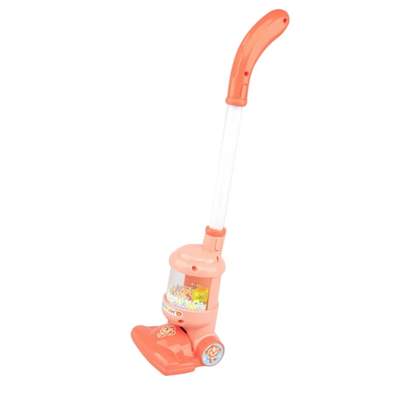 

Детский Электрический Пылесос, игрушка, имитация пылесоса, уловитель для детей, ролевая уборка, развивающая игрушка, мини-пылесос, красный