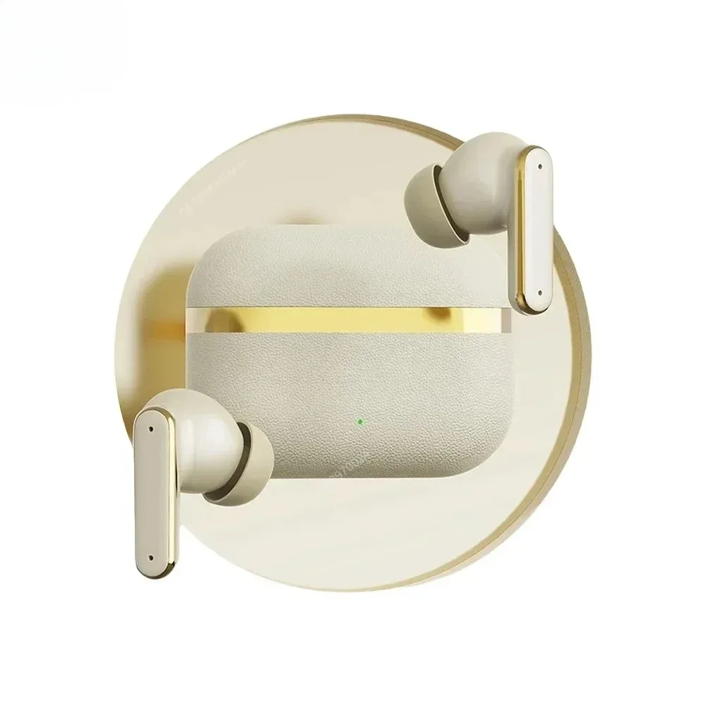 In-ear Bluetooth Earbuds With Leather Texture And Touch Control_voghion.com