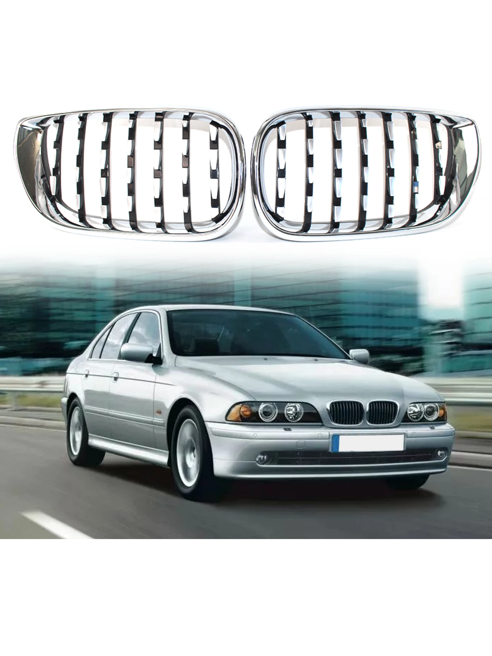 

Средняя сетка с метеоритным покрытием для BMW 3 серии E46 51132158542 51132158543