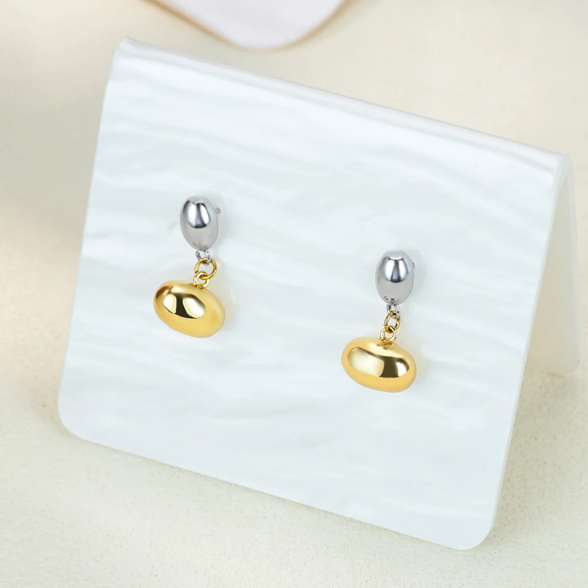 VUNDEB Earrings Fashion Aesthetic Christmas Mast Stainless Steel