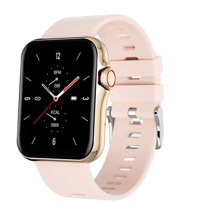

Smartwatch For Women Full Touch HD Screen Smart Watch Sport Tracker Calling Fitness Heart Rate BP ECG With Music Playback Watch