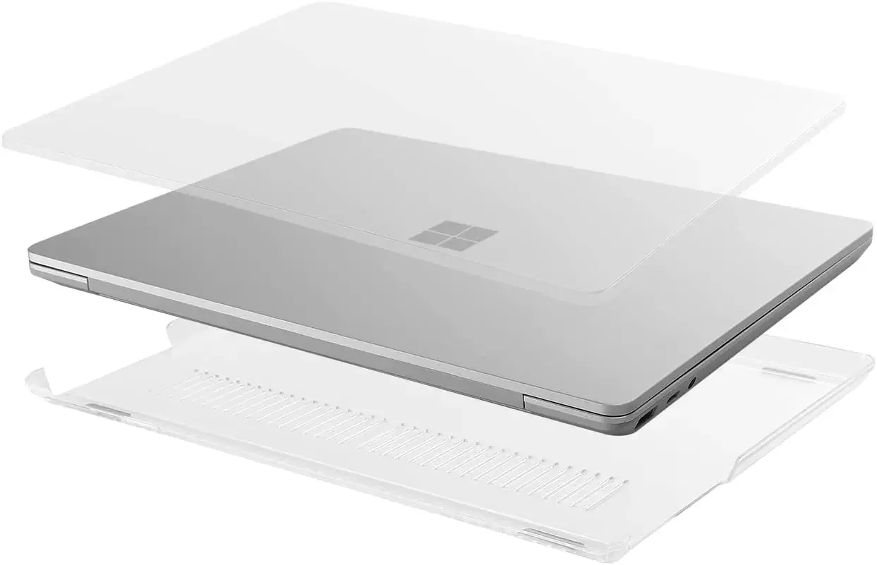 Capa Fosca ou Transparente para Laptop Microsoft Surface Shell Funda go 135 1769 1859 1958 1950 1868 124 - Imagem 5