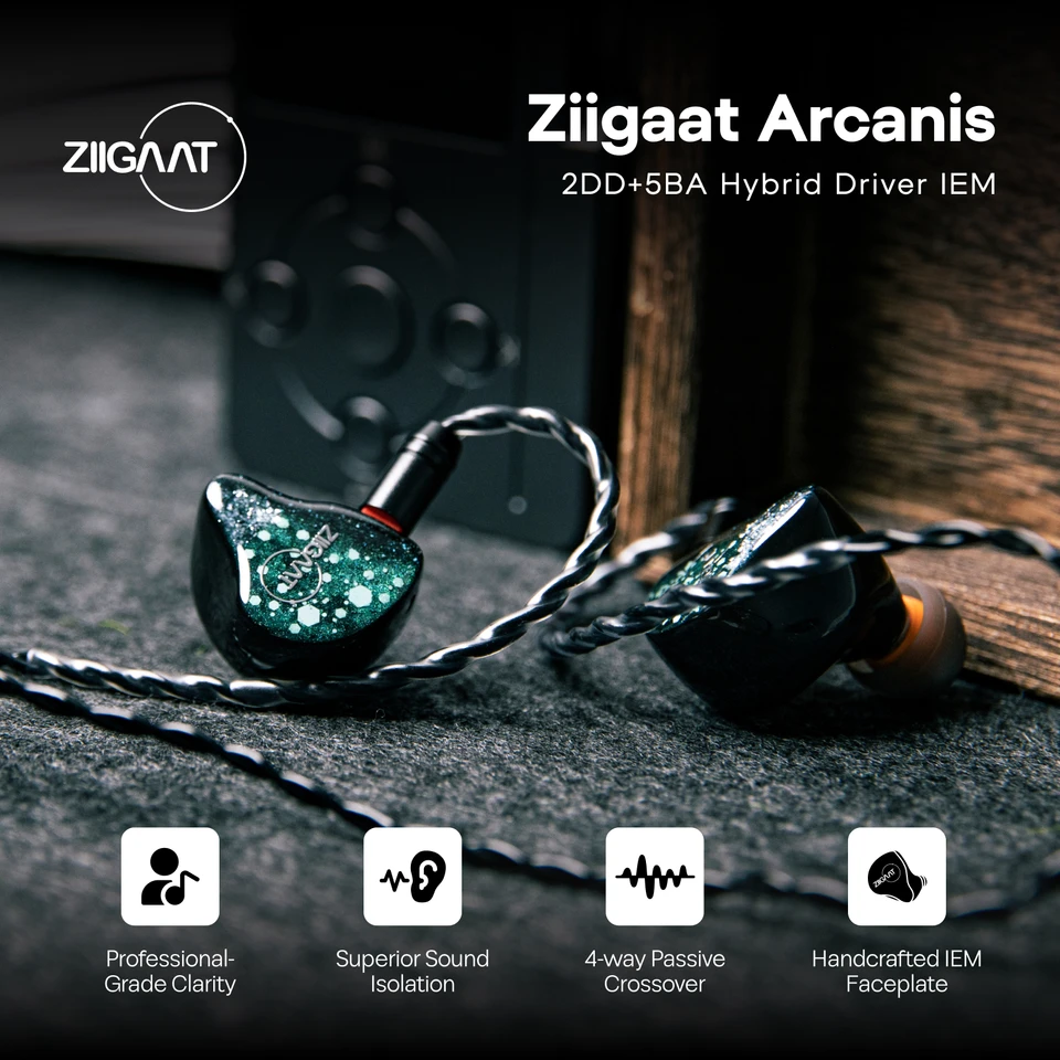 【ほぼ未使用】Ziigaat Arcanis ほぼ未使用】Ziigaat Arcanis ZiiGaat Arcanis」 Knowles製BAを