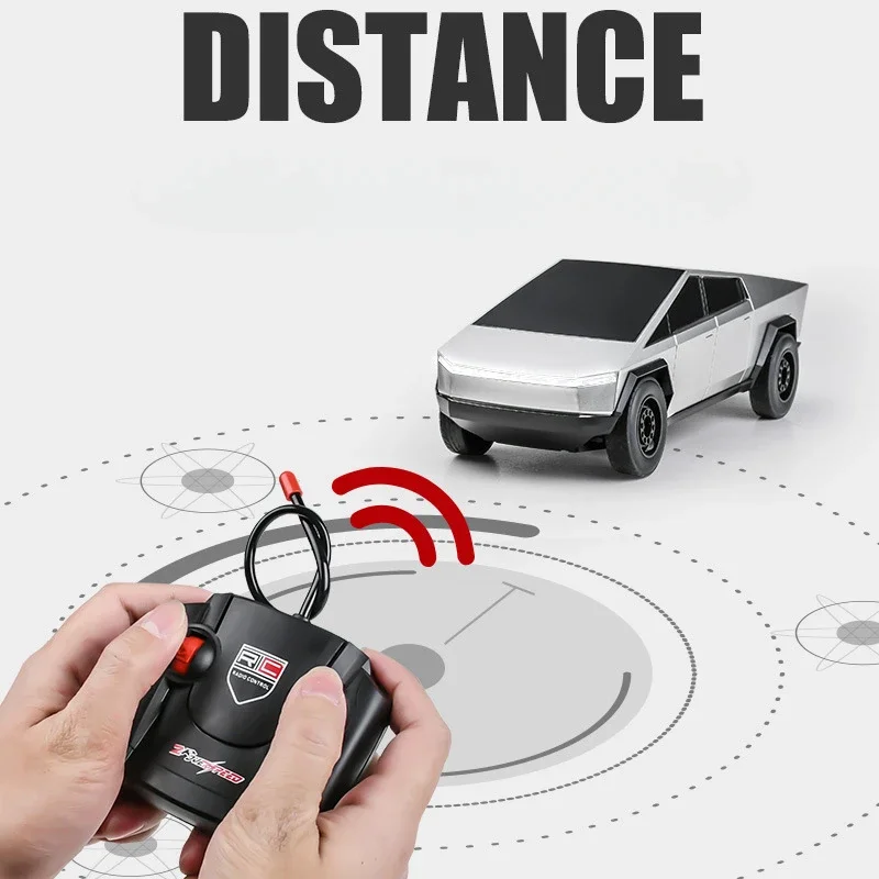Explosive Cyberpickup electric cool remote control car Tesla remote control  children's toys wholesale stall large birthday gift 3